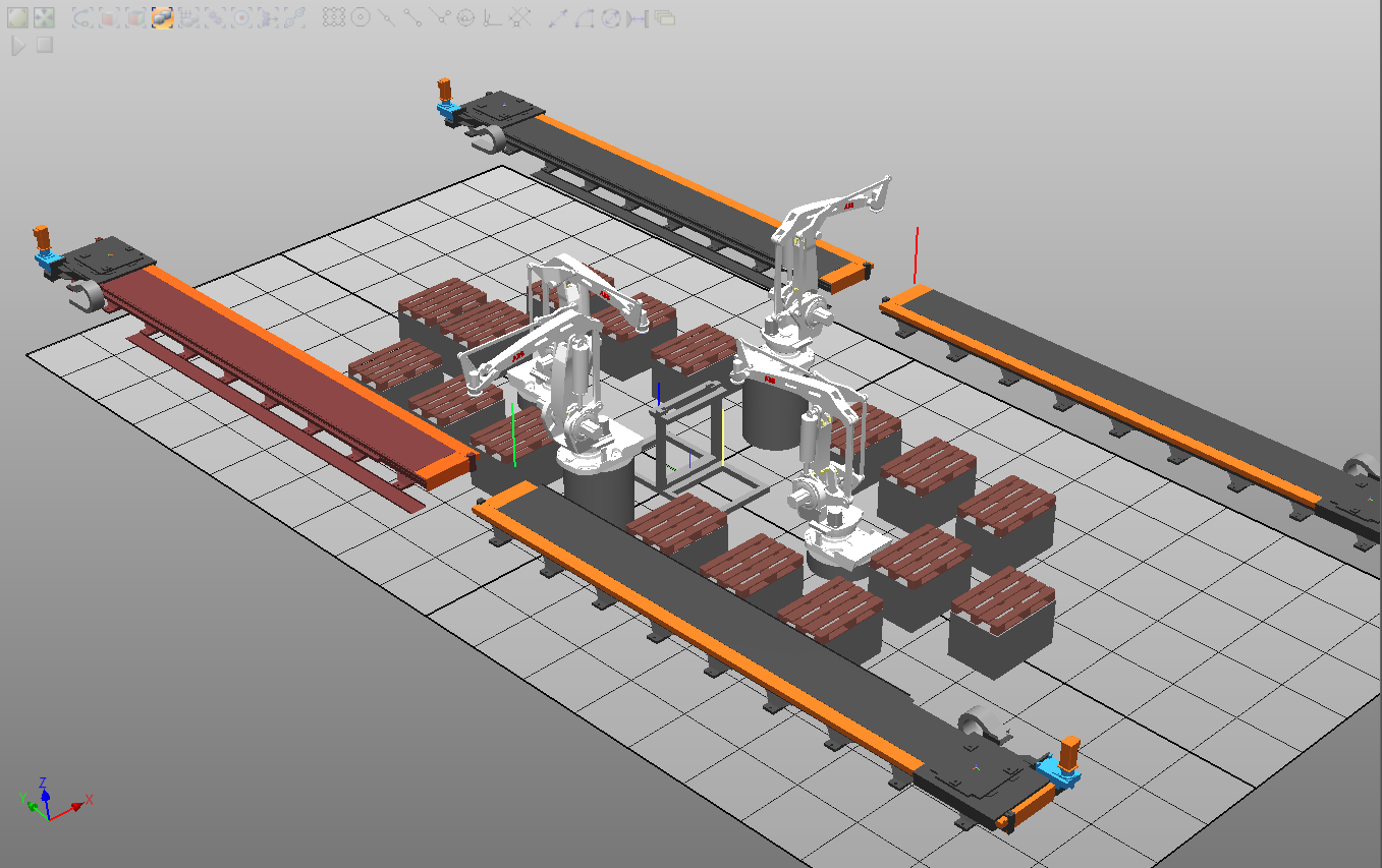 车间自动剥片机组产线建设